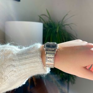 Silver watch